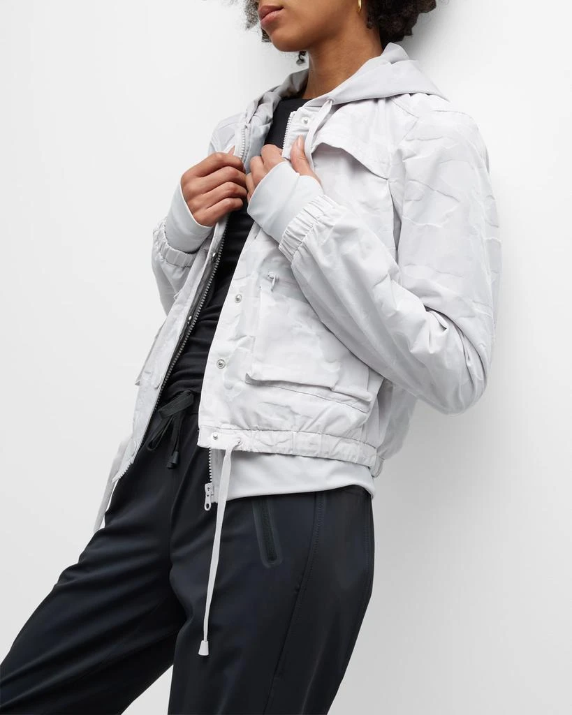 Blanc Noir Skyfall Camo-Print Aviator Jacket 6