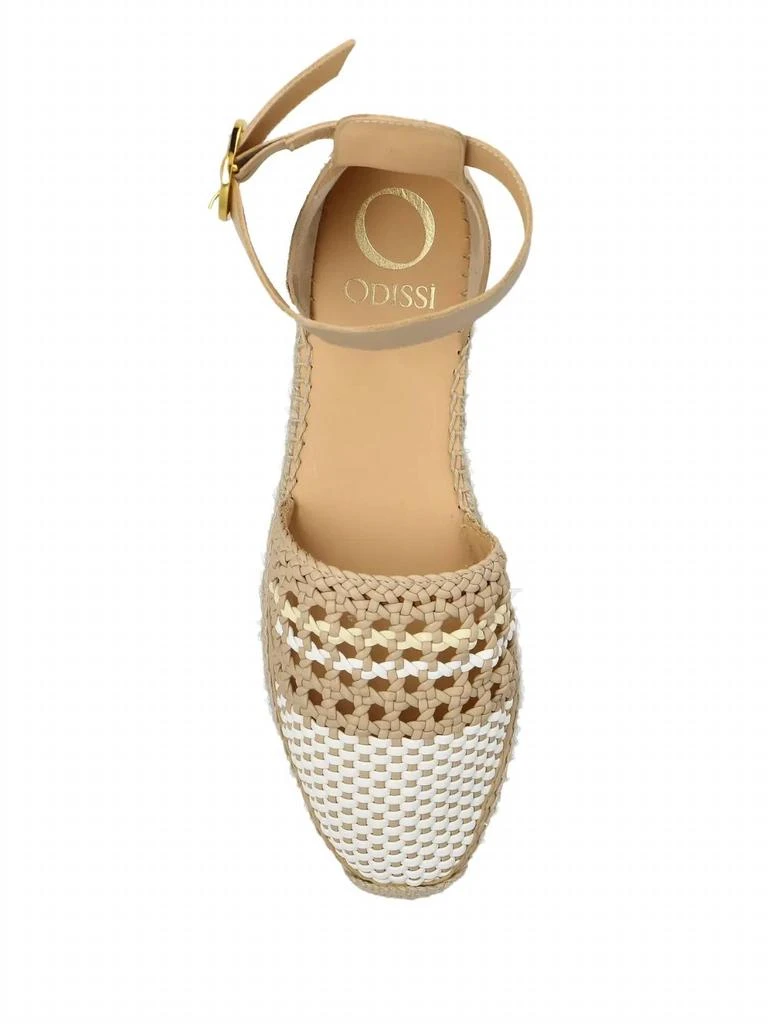 Odissi Odissi - Women's Lily Braided Flat Espadrille 4