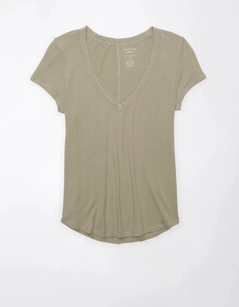 AE AE Soft & Sexy Short-Sleeve V-Neck T-Shirt 3
