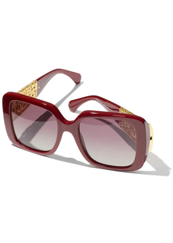 Chanel Square-frame sunglasses 4