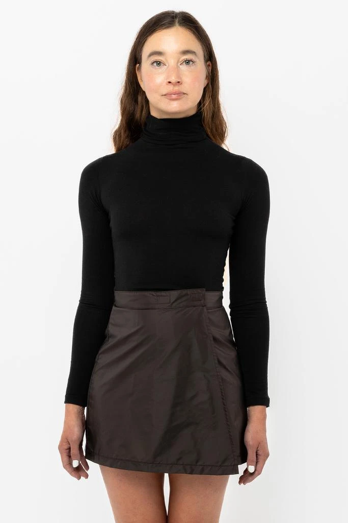 Los Angeles Apparel FF306 - 50/50 Poly Cotton Mock Turtleneck 8