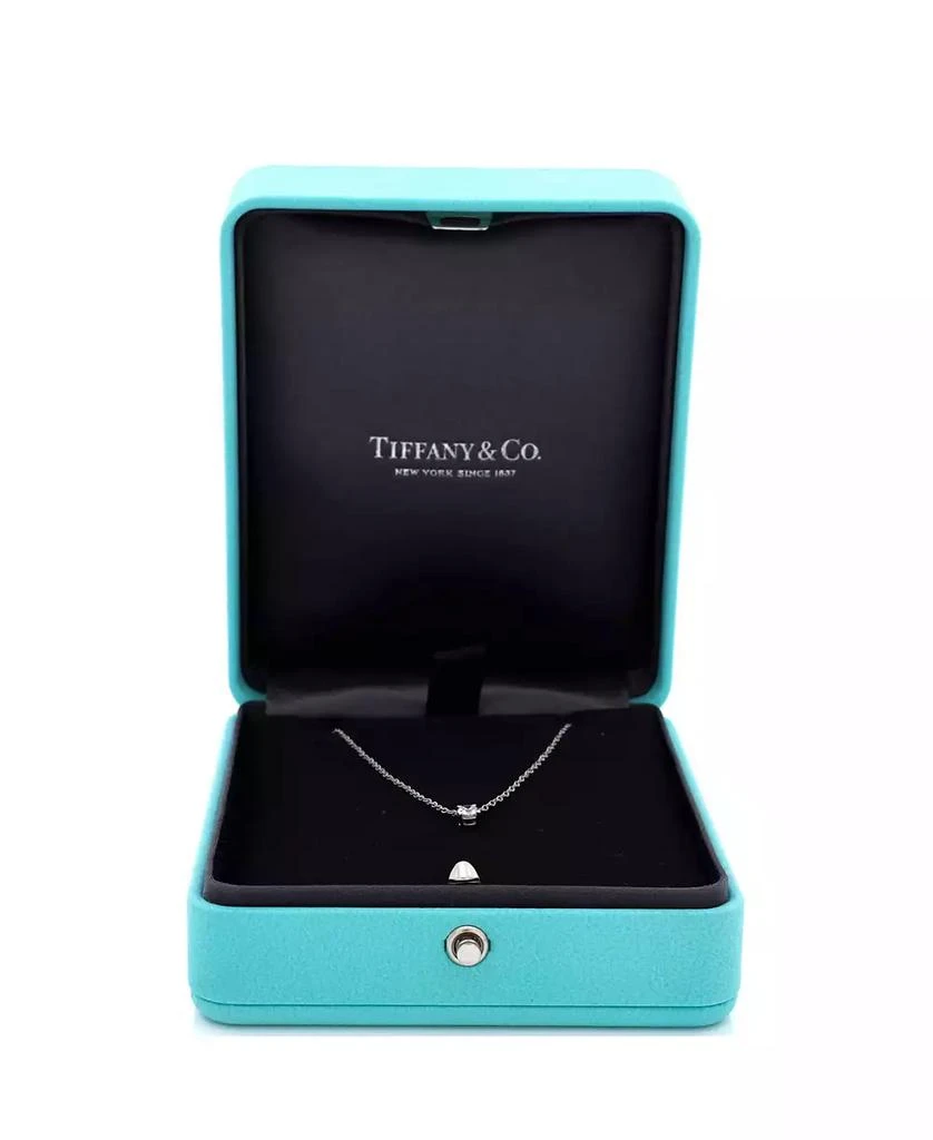 Pre-Owned Tiffany 
Co Solitaire Pendant Necklace 2