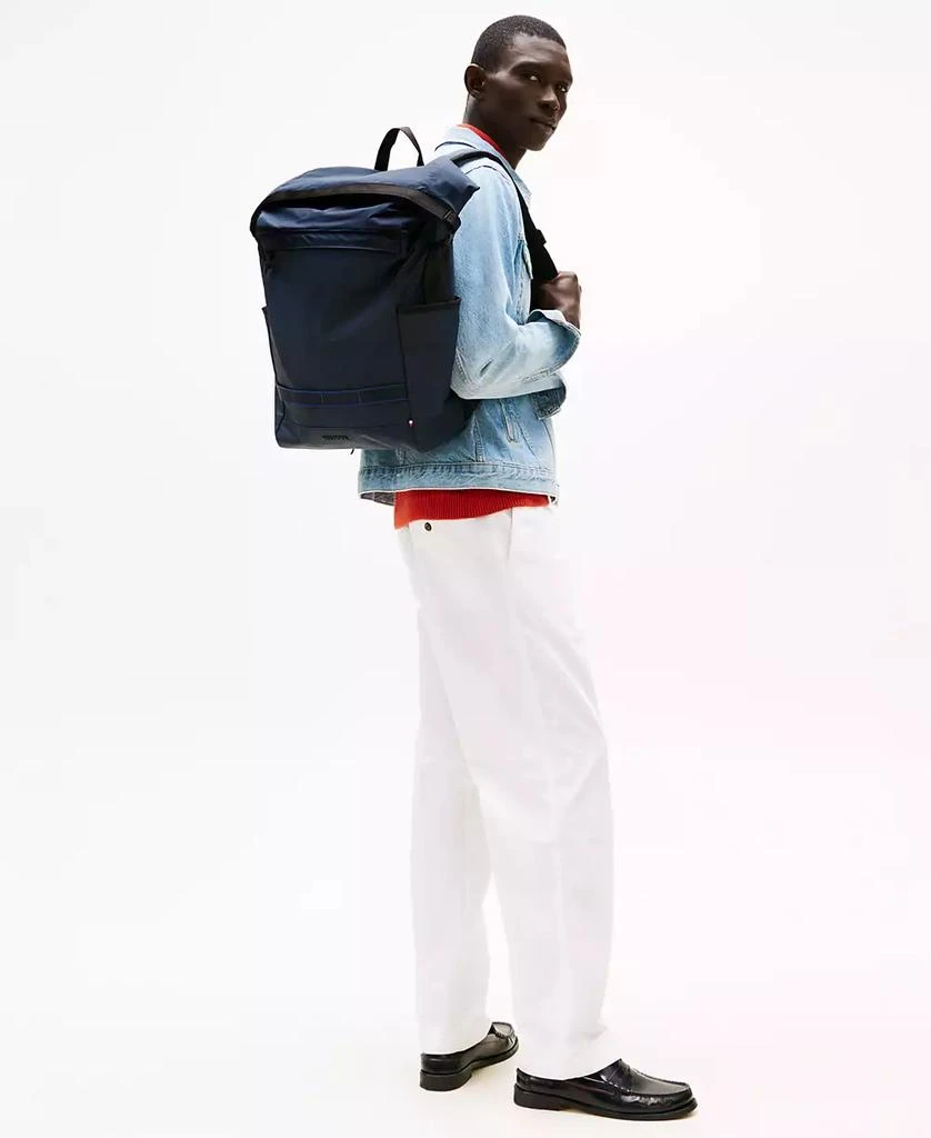 Tommy Hilfiger Men
s Color Roll-Top Mini Backpack 5