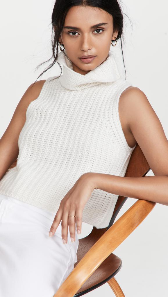 Sablyn Saige Sleeveless Cashmere Sweater