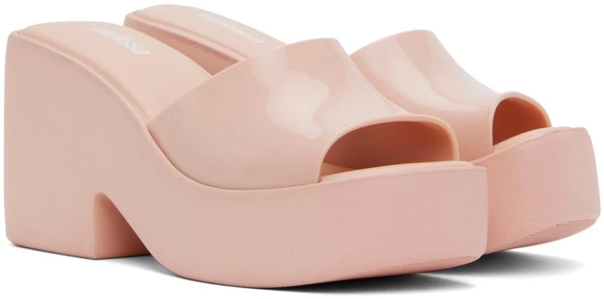Melissa Pink Posh Heeled Sandals 4