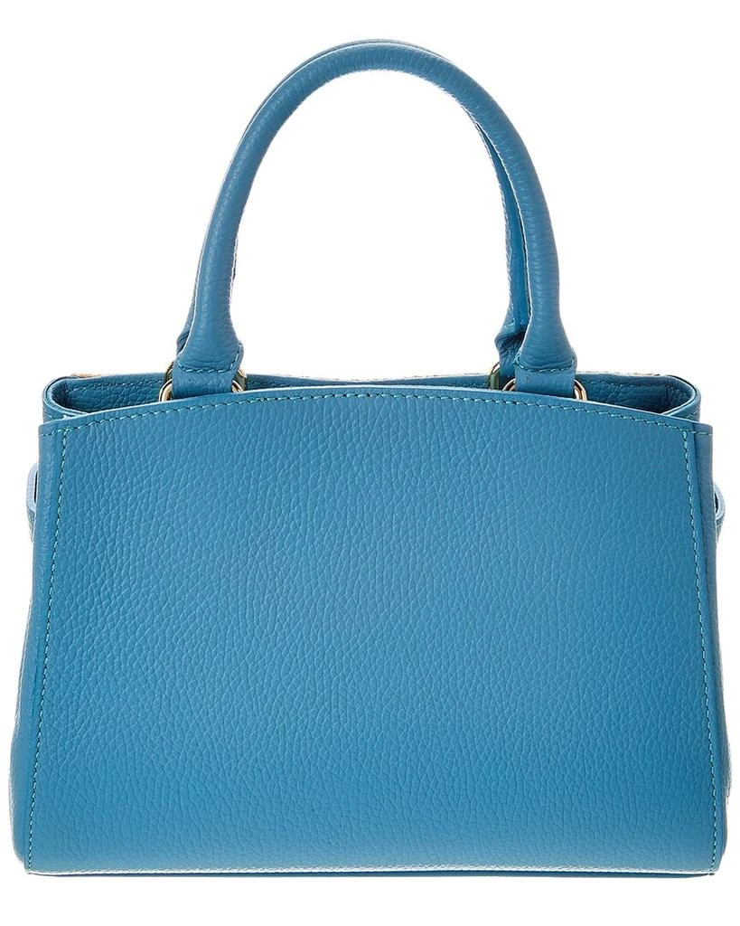 Persaman New York Kate Straw & Leather Satchel 2
