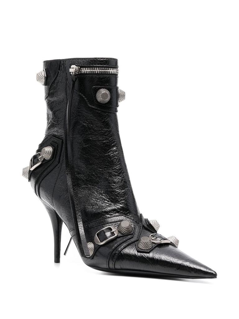 【関税＆送料込み】Balenciaga Le Cagole Leather Boots Balenciaga BALENCIAGA - Le Cagole Leather Boots - Free