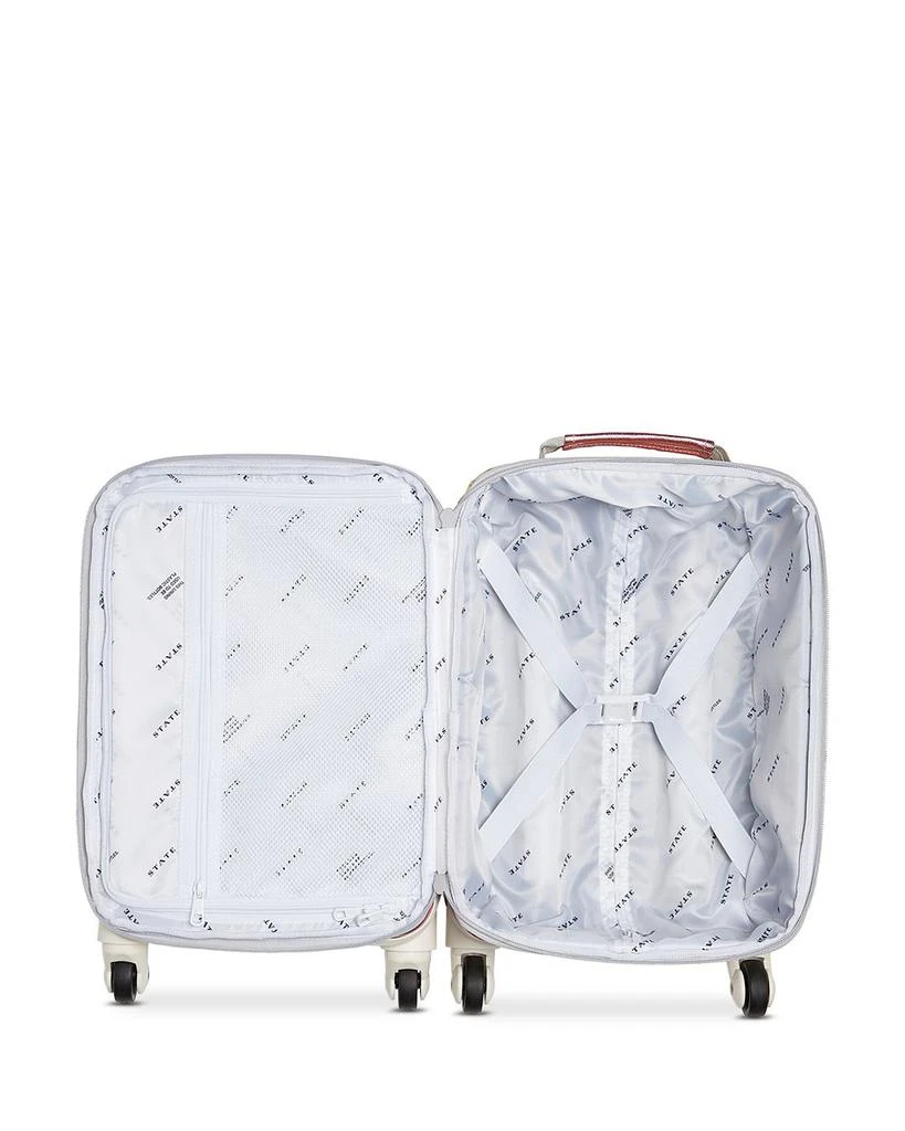 STATE Mini Logan Metallic Carry-On Suitcase 4