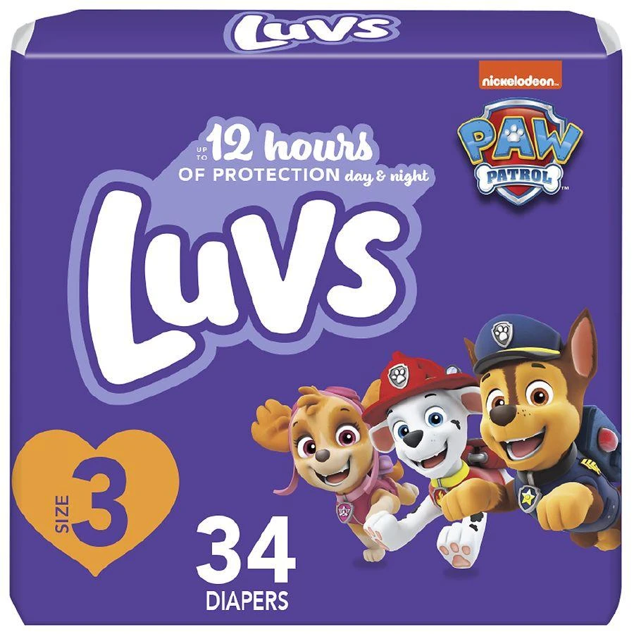 Luvs Pro Level Leak Protection Diapers Size 3 (16-28 lbs) 1