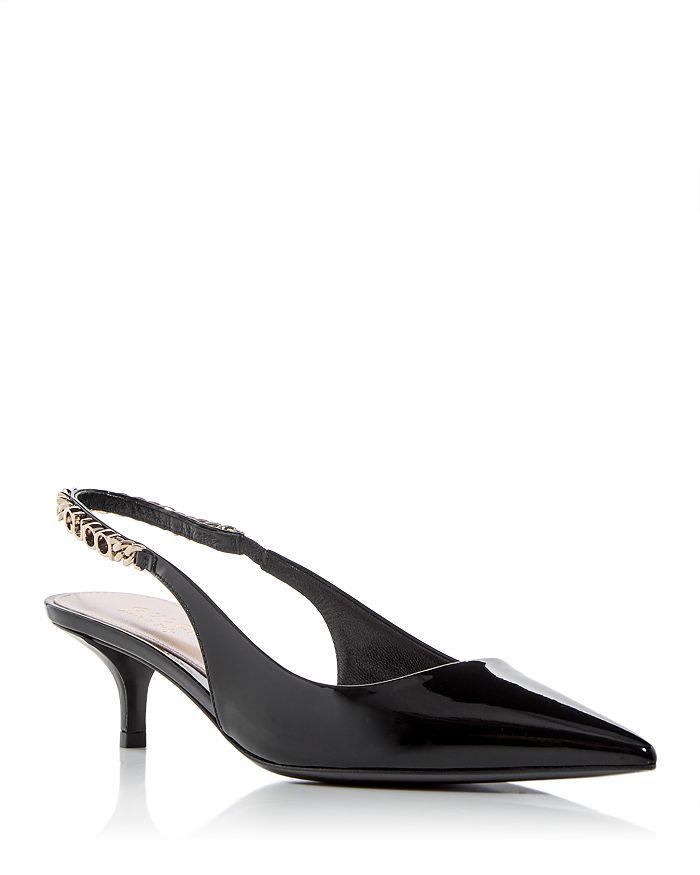 Gucci Women's Signoria Embellished Slingback Pumps