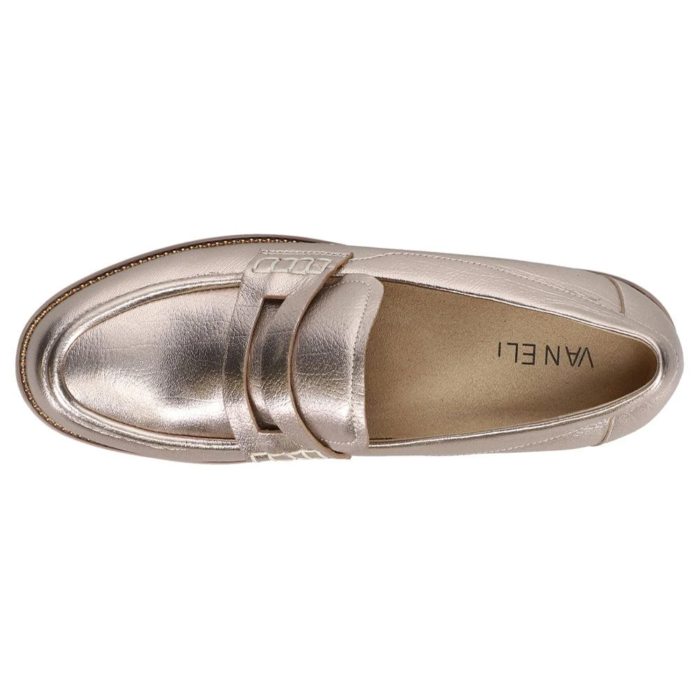 Vaneli Zayna Metallic Slip On Loafers 4