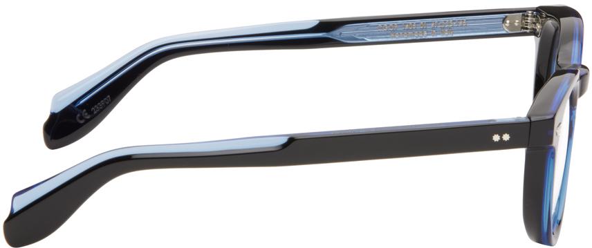 Cutler and Gross Black & Blue 1405 Round Glasses