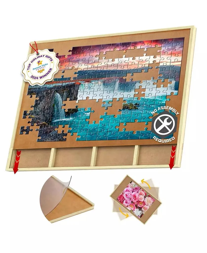 Beyond Innoventions Wooden Jigsaw Puzzle Table