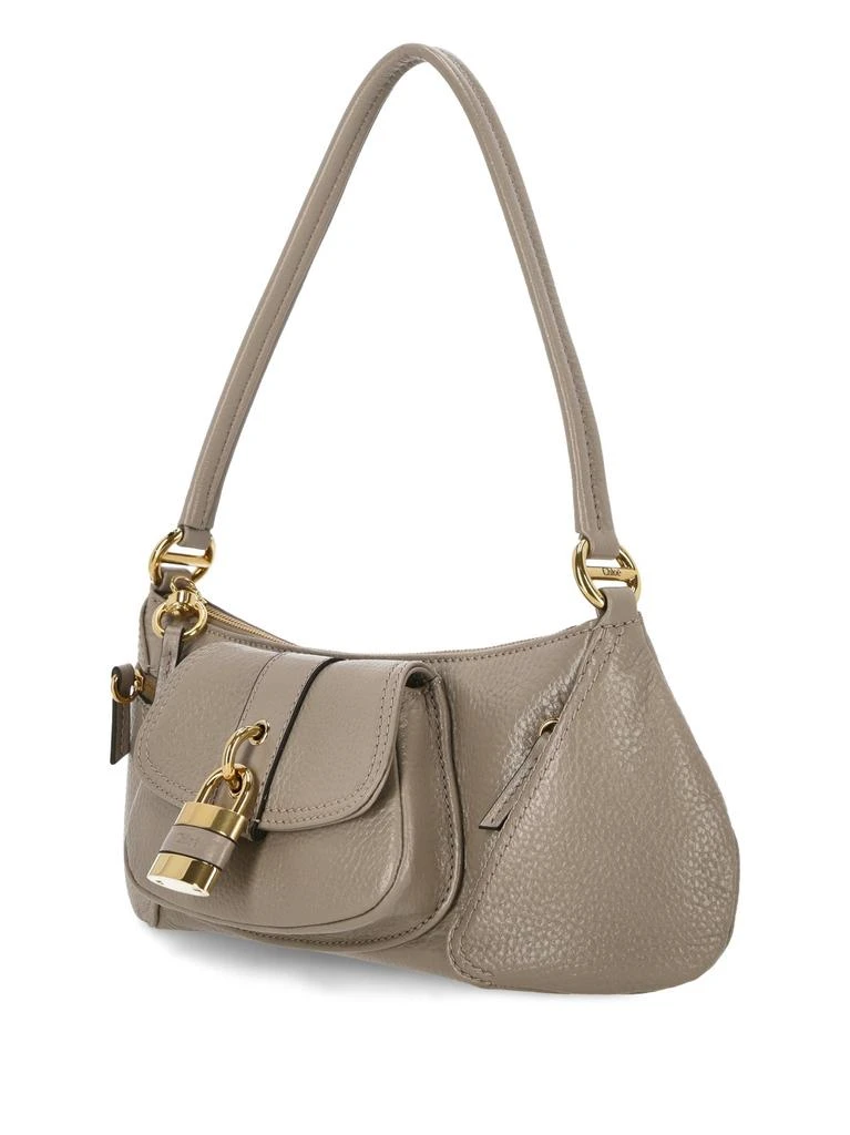 Chloé Chloé The 99 Lock Detailed Shoulder Bag 3