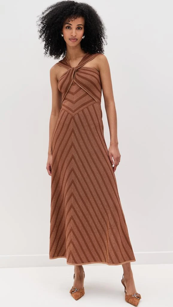 Zimmermann Illuminate Halter Dress 6
