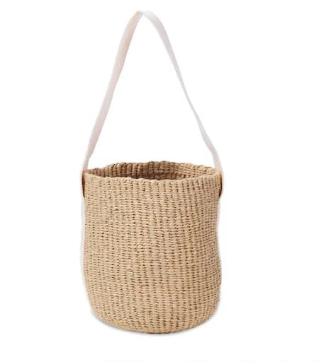 Chloé x Mifuko logo basket bag 1