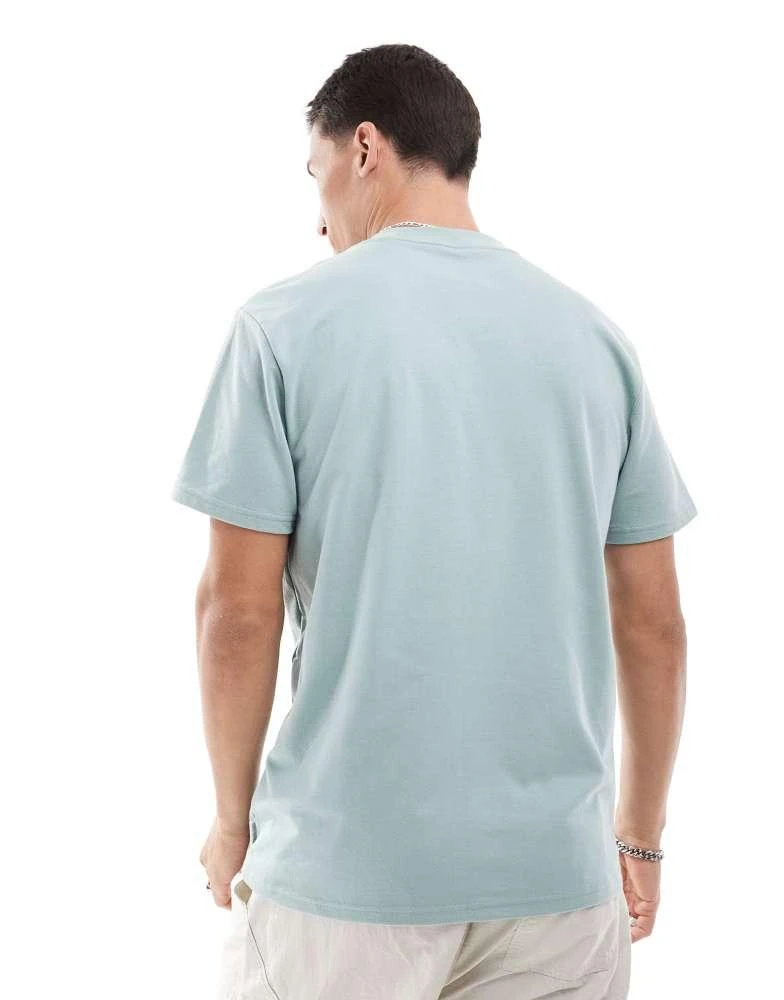 HOLLISTER Hollister cooling relaxed fit t-shirt in light blue 2