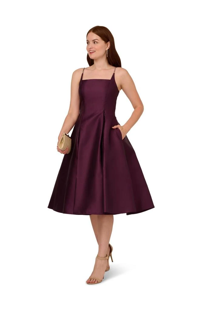 Adrianna Papell Mikado midi dress 4