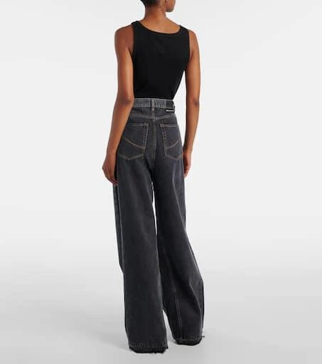 Stella McCartney High-rise wide-leg jeans 3