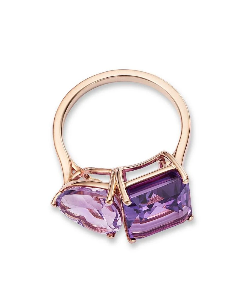 Bloomingdale's Amethyst & Pink Amethyst Ring in 14K Rose Gold 3