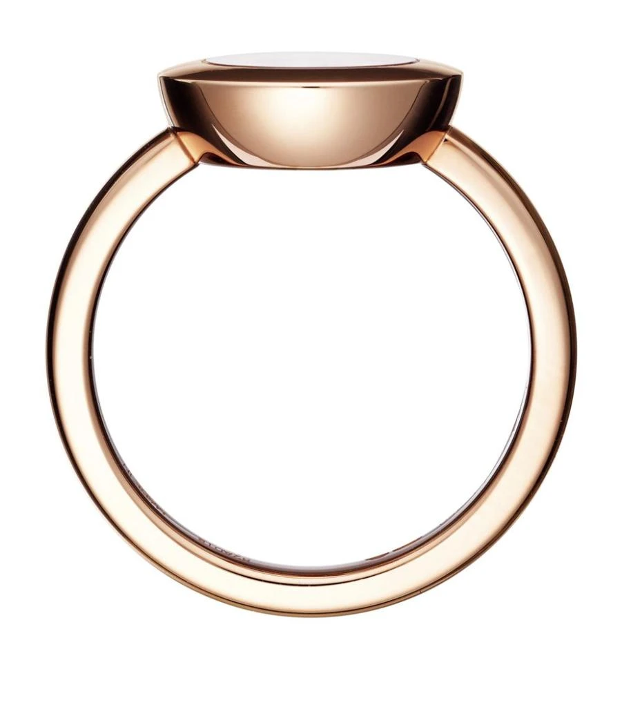 Chopard Rose Gold and Diamond Happy Diamonds Icons Ring 2