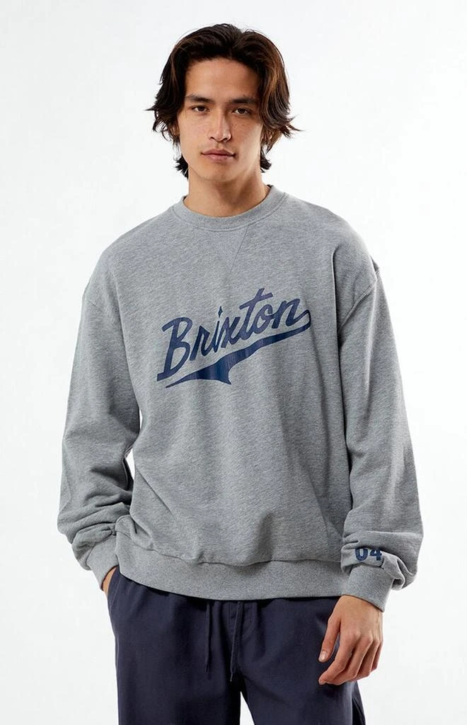 Brixton The League Broken In Crew Neck Sweatshirt 1