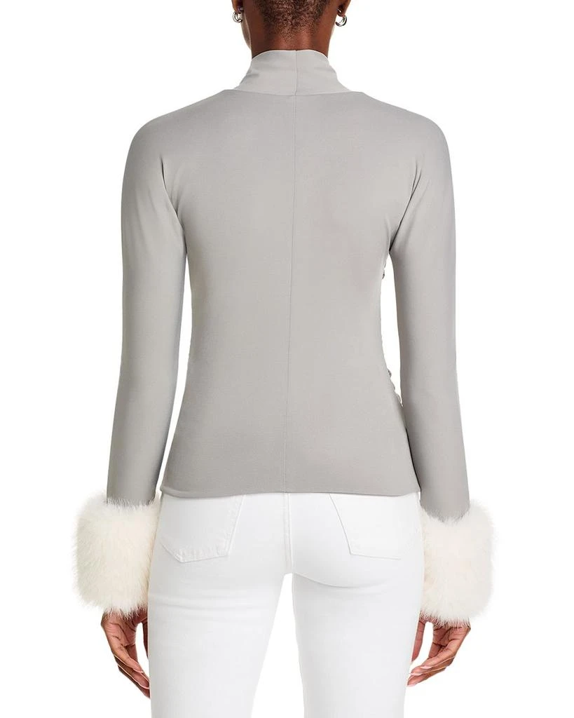 Adrienne Landau Faux Fur Cuff Top 3