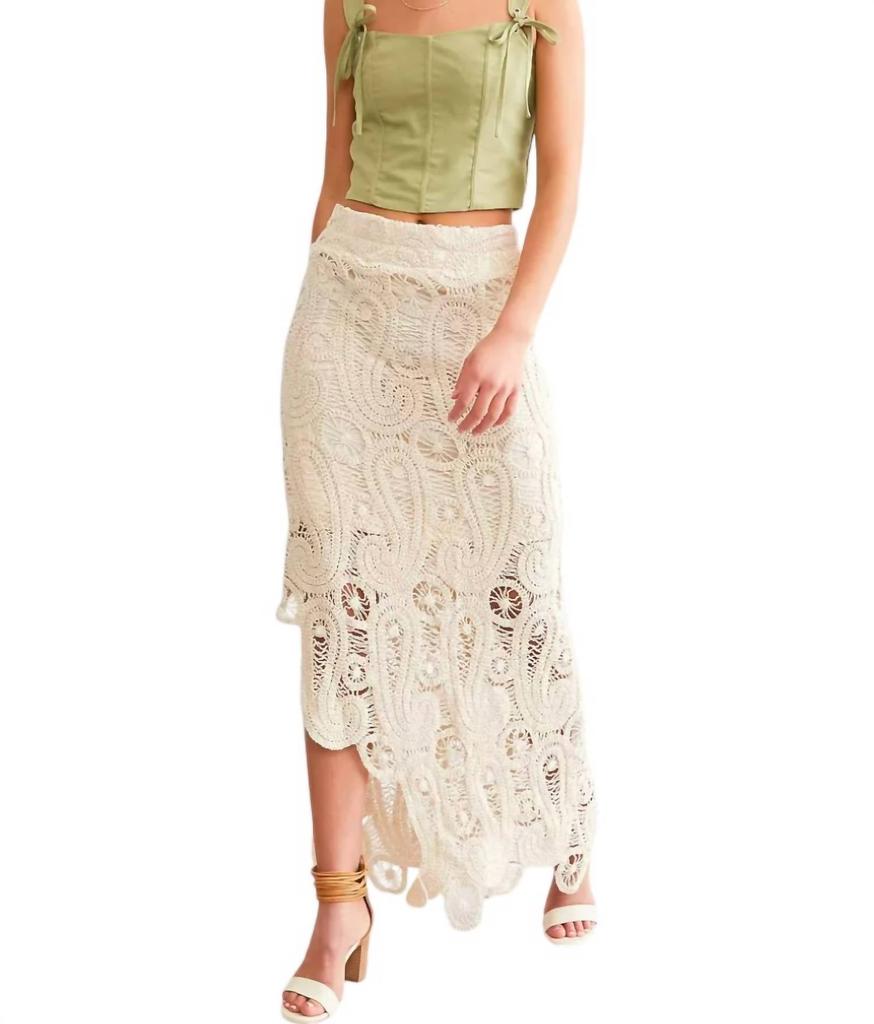 Miss Me Miss Me - Boho Kiss Skirt