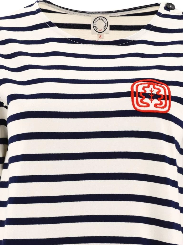 INES DE LA FRESSANGE Ines De La Fressange Striped Long Sleeve Top 3