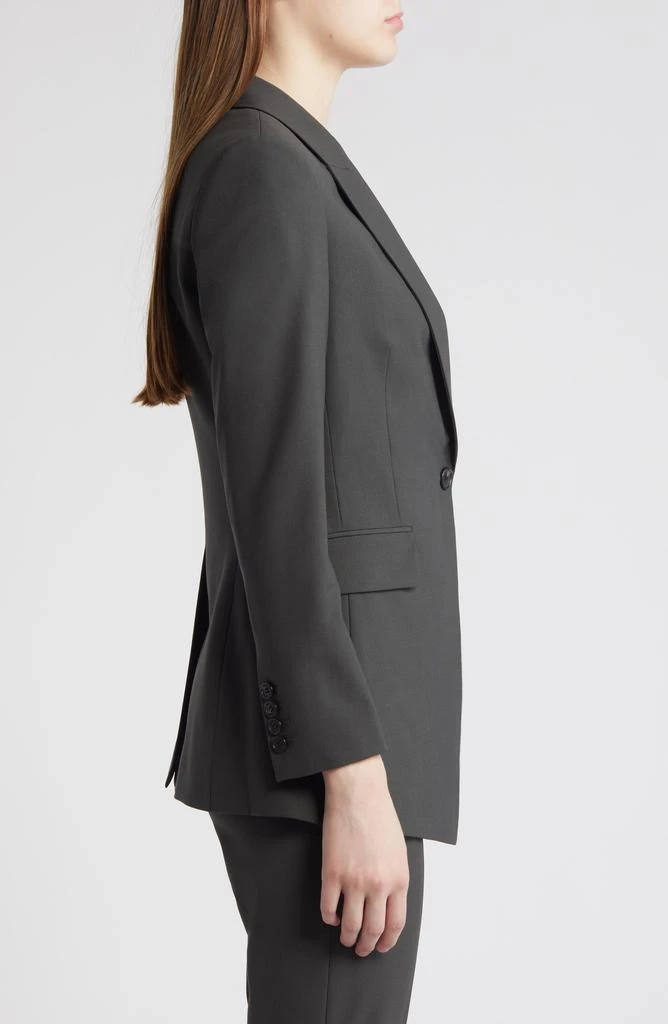 Theory Stretch Wool Cutaway Blazer 3