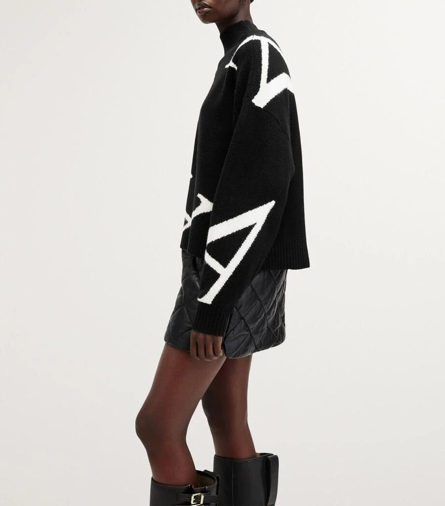 ALL SAINTS Wool-Blend A Star Sweater 5