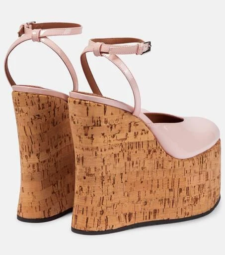 Alaïa Riviera patent leather wedges 3