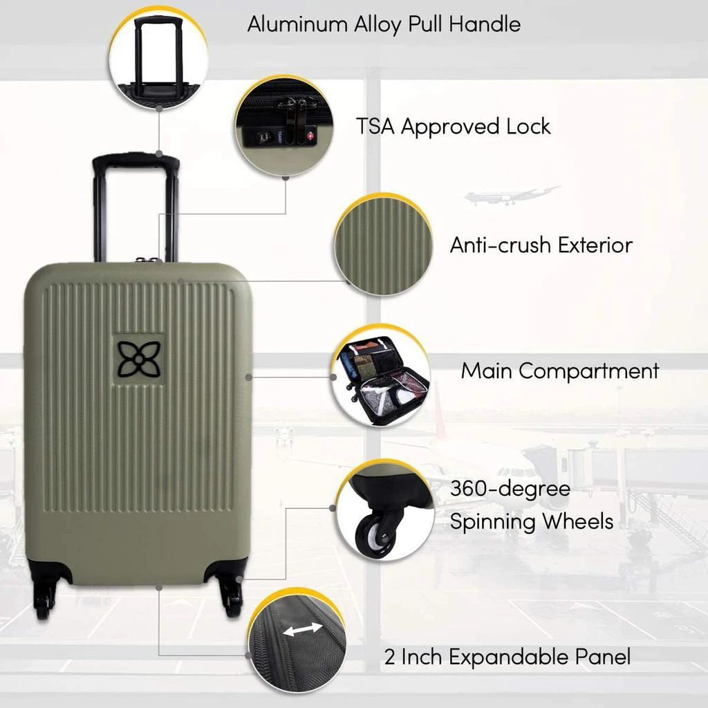 Sherpani Meridian Carry On Luggage 3