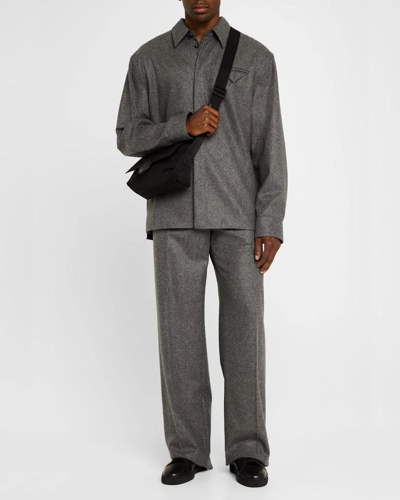 Jacquemus Men's Le Petit Bambino Messenger Bag 6