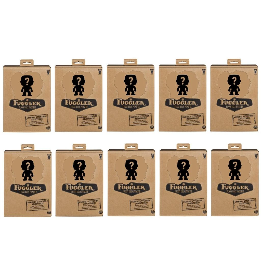 Fuggler Pack of 10 ZURU  Funny Ugly Monster Plush Toy 9 Inch Mystery Random Assortment