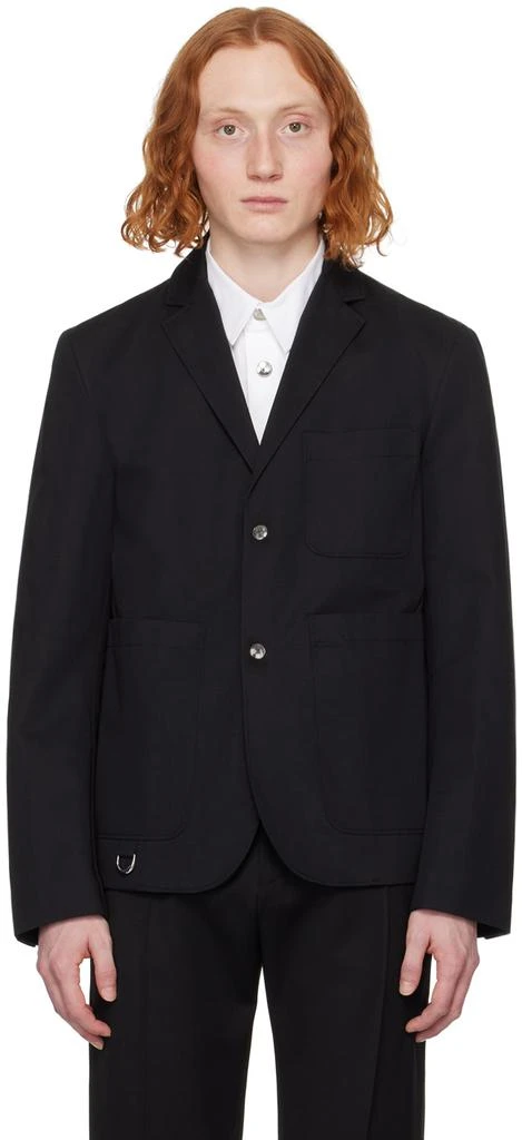 Jacquemus Black Les Sculptures 'La veste Jean' Blazer 1