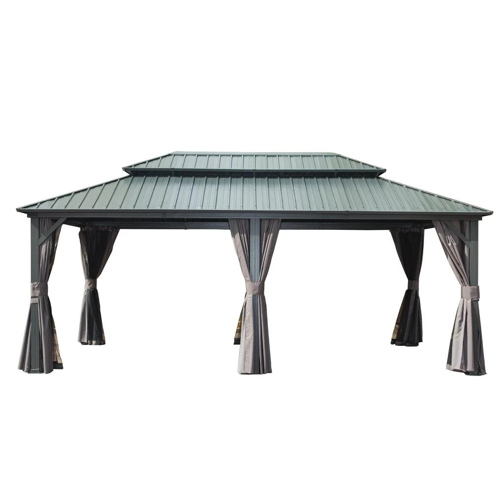 Streamdale Furniture Streamdale 12' X 20' Hardtop Gazebo 1