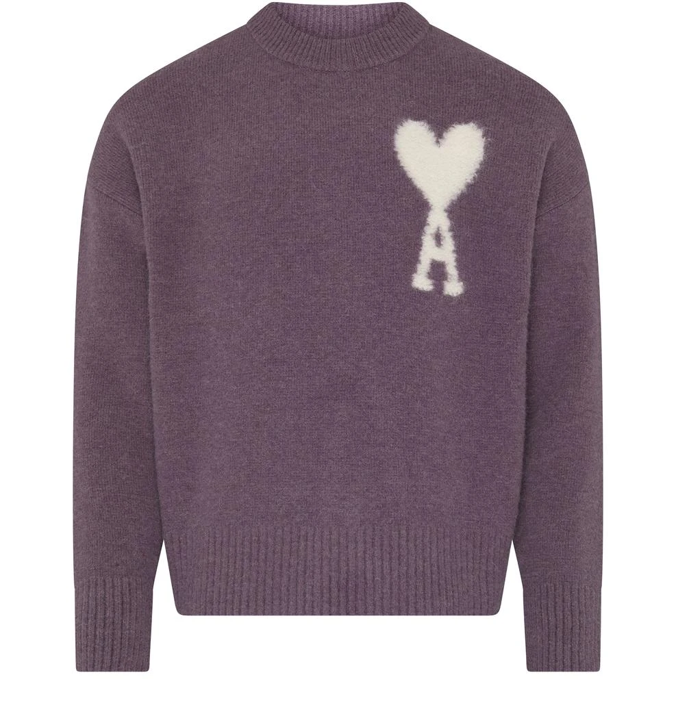 AMI Ami de Caur crew neck sweater 2