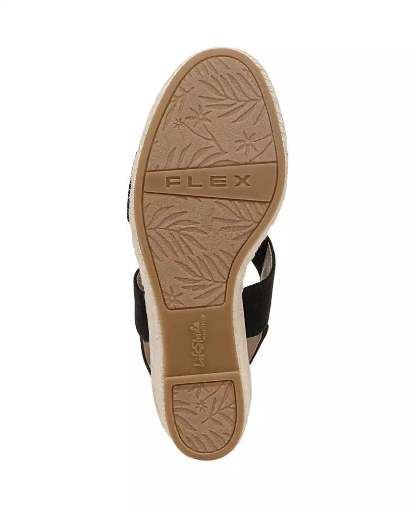 LifeStride Women's Tallulah Espadrille Wedge Sandals 5