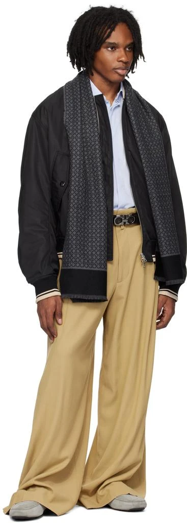 Salvatore Ferragamo Gray Gancini Ornament Driver Loafers 5