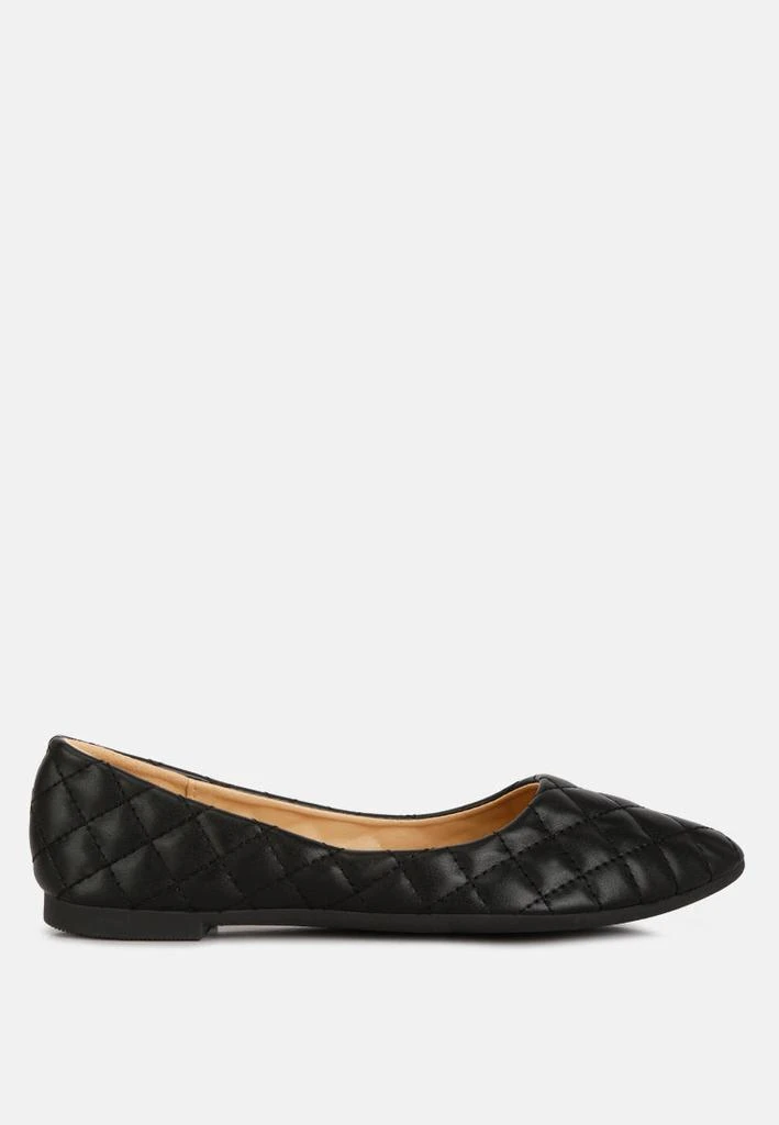London Rag rikhani quilted detail ballet flats 7