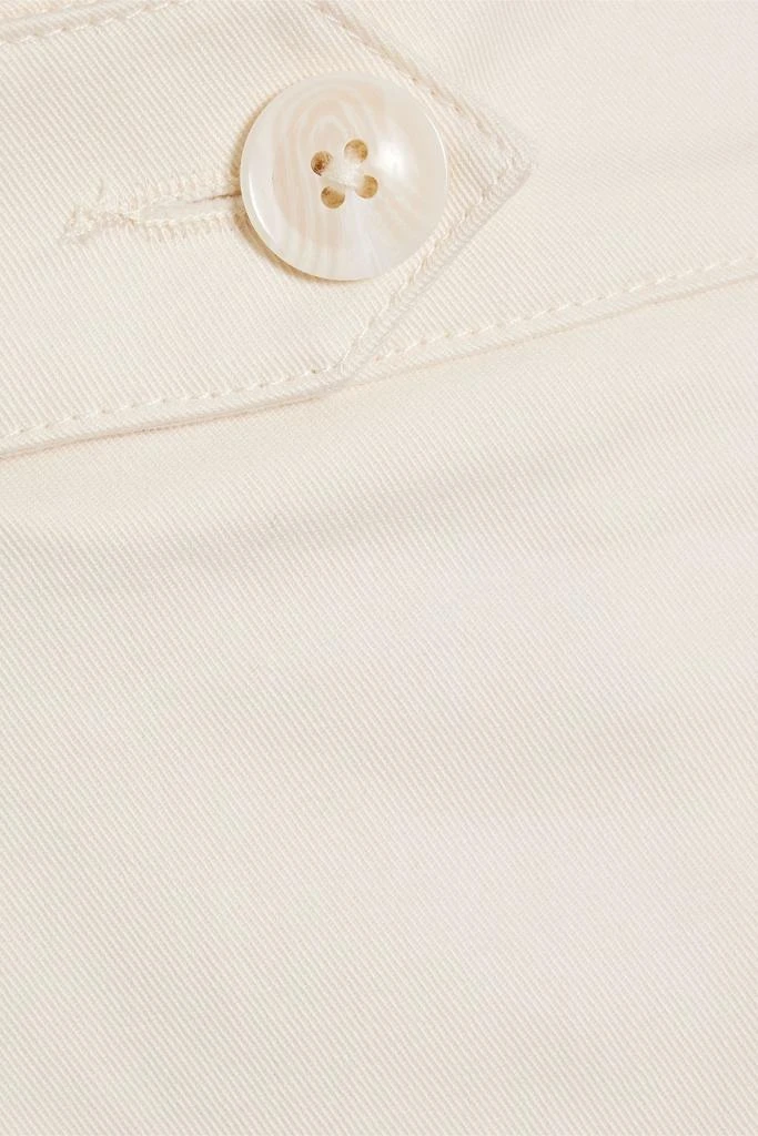 Solid & Striped The Tori cotton-twill wide-leg pants 4