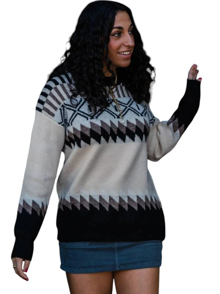 Papillon Papillon - Geo Print Sweater 3