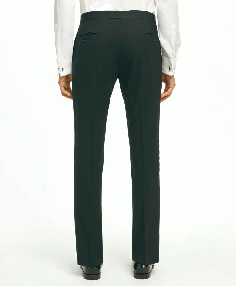 Brooks Brothers Brooks Brothers Explorer Collection Classic Fit Wool Tuxedo Pants 2