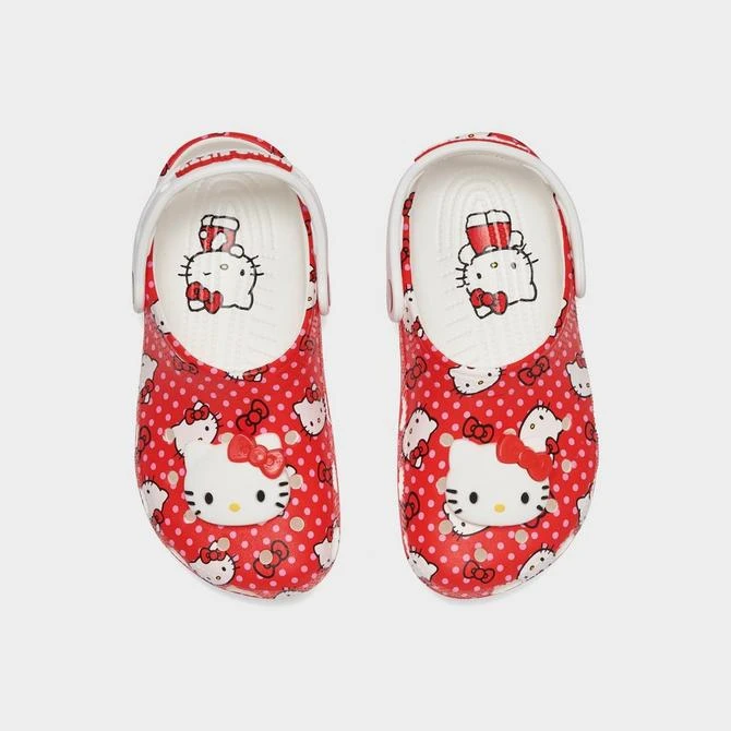 Crocs Girls' Little Kids' Crocs x Hello Kitty Classic Clog Shoes 5