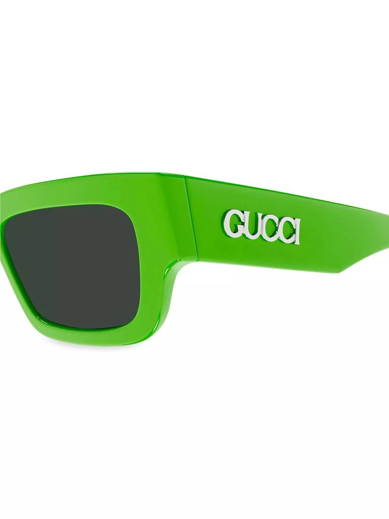 Gucci Miami 52MM Rectangular Sunglasses 4