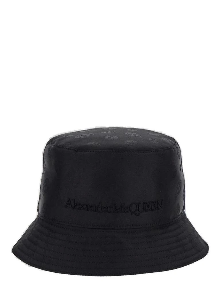 Alexander McQueen Alexander McQueen Monogram Skull Printed Bucket Hat 1