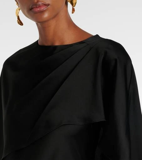 SIMKHAI Izel satin gown 4
