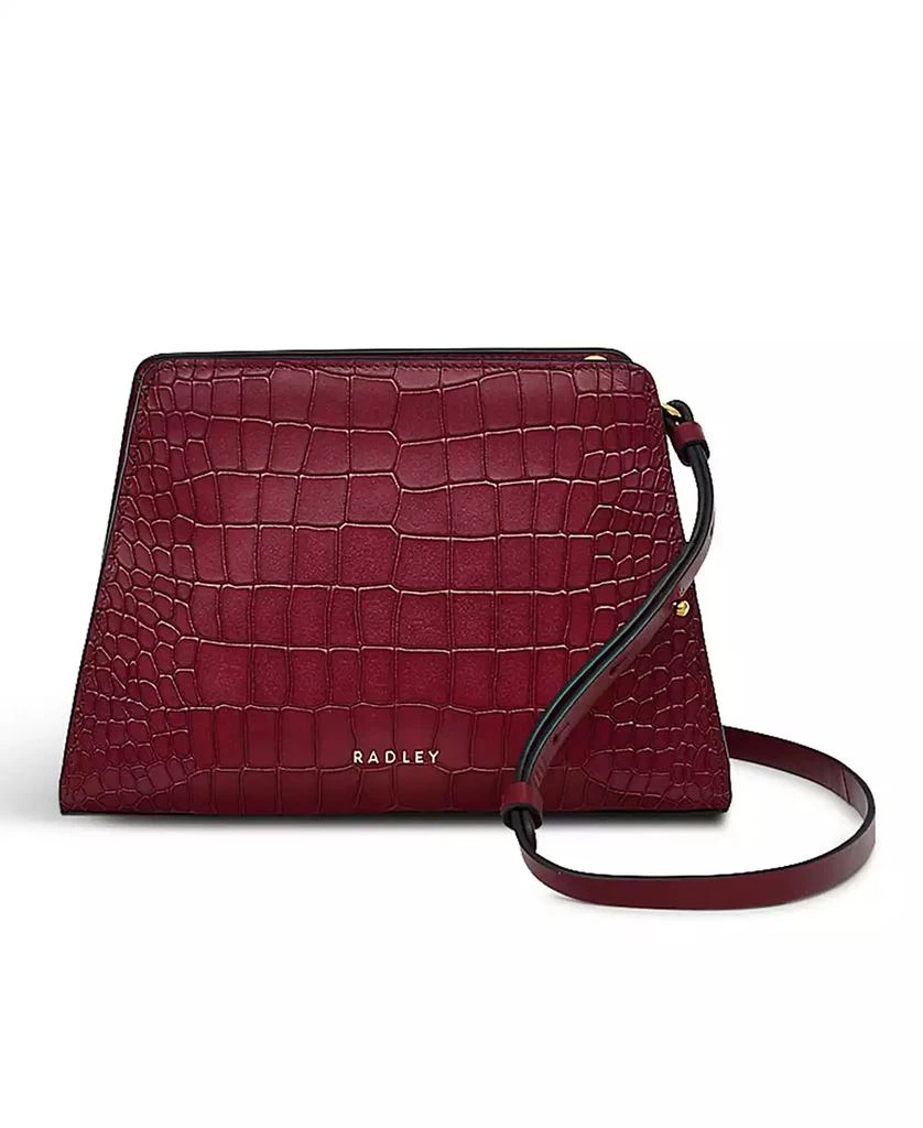Radley Glasshouse - Faux Croc Small Open Top Crossbody Bag 1