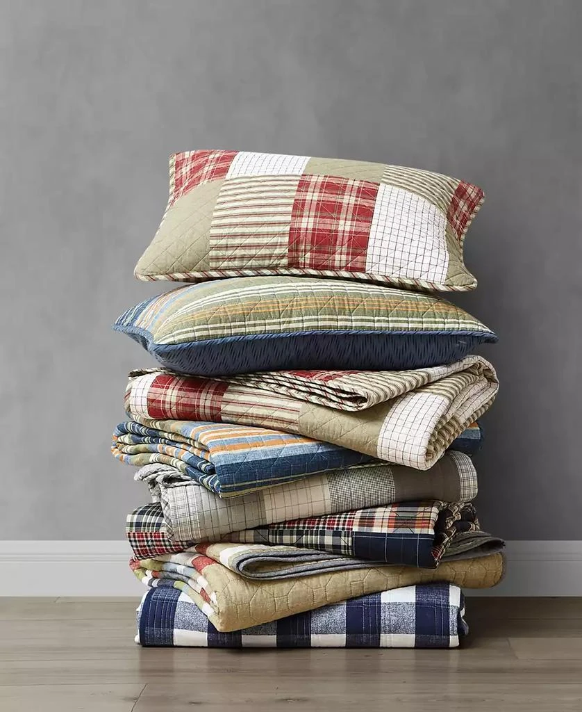 Eddie Bauer Fairview Saddle Reversible 3-Pc. Quilt Set 6